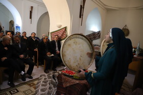 جشن یلدا در آرامگاه چلبی اوغلو شهرستان سلطانیه