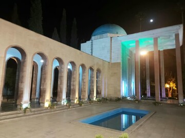 پروژه مرمت و مقاوم‌سازی آرامگاه سعدی ۹۰ درصد پیشرفت داشته است