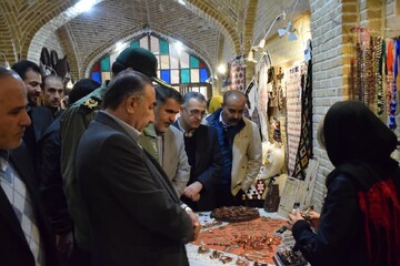 برگزاری دومین جشنواره و نمایشگاه صنایع‌دستی بسیج با شعار هنر ماندگار ایرانی در سنندج کردستان
