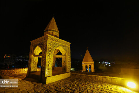 حال و هوا کلیسای وانک اصفهان هم زمان با شب سال نوی میلادی