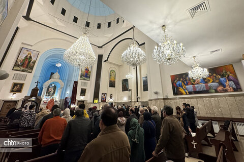مراسم آغاز سال 2024 در کلیسای گریگور روشنگر مقدس تهران