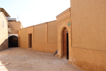 گذر شرقی مسجد جامع سمنان مرمت شد