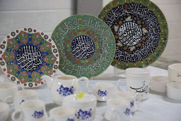 نمایشگاه آثار دومین جشنواره صنایع‌دستی بسیج در استان گلستان برپا شد