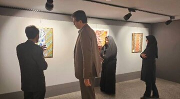برگزاری نمایشگاه نقاشی هنرمندان تذهیب در یزد و زارچ