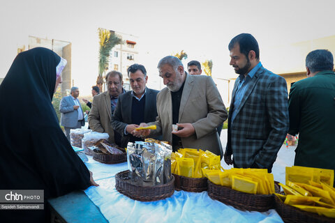 آئین اختتامیه دومین جشنواره سراسری صنایع‌دستی بسیج در اهواز