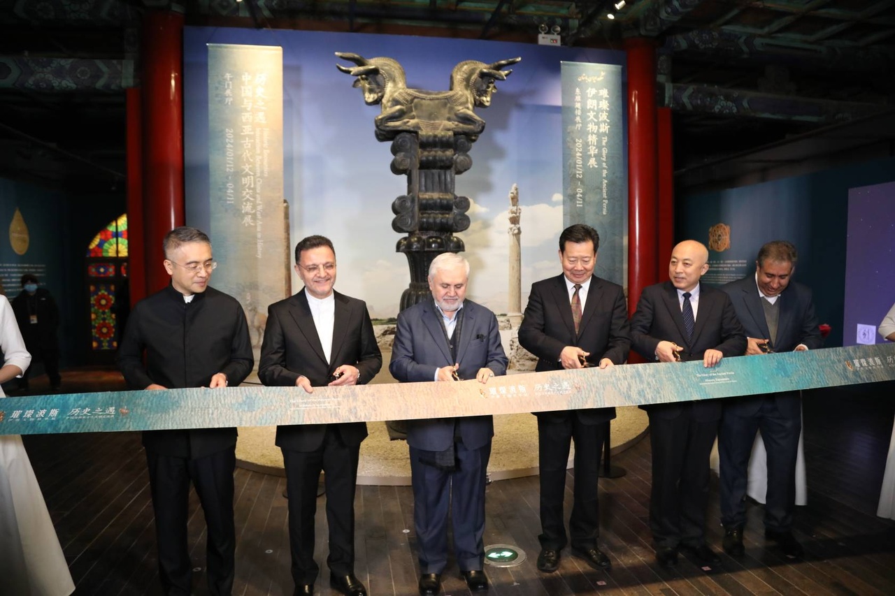 نمایشگاه «شکوه ایران باستان» در چین گشایش یافت