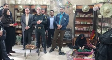 افتتاح کارگاه و گالری حصیربافی در شهرستان بافق