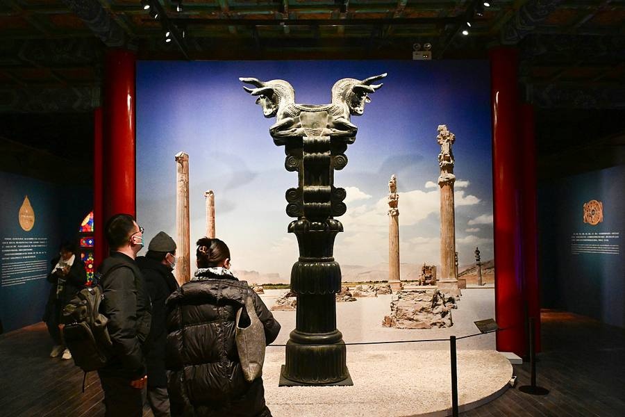 شکوه ایران باستان در «شهر ممنوعه»/ نمایشگاهی برای دوستی ۲ ملت