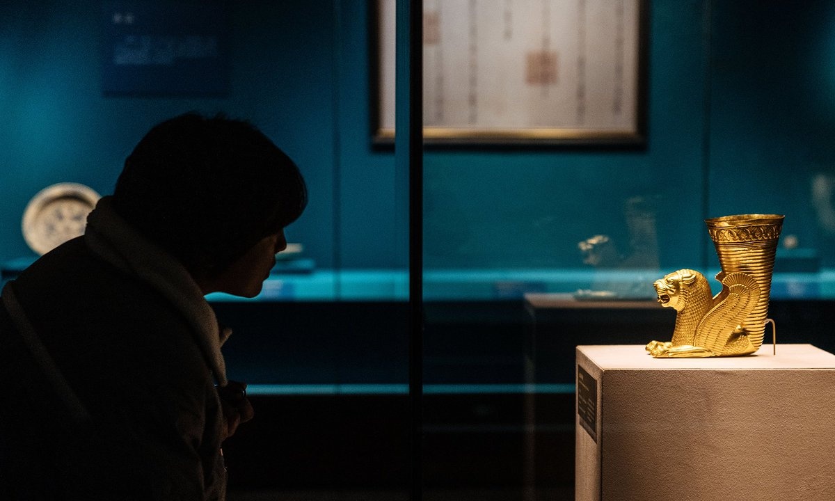 خبر افتتاح نمایشگاه «شکوه ایران باستان» در صدر اخبار رسانه‌های چین