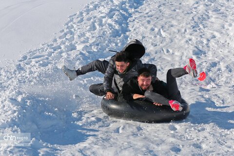 تفریحات زمستانی در اردبیل