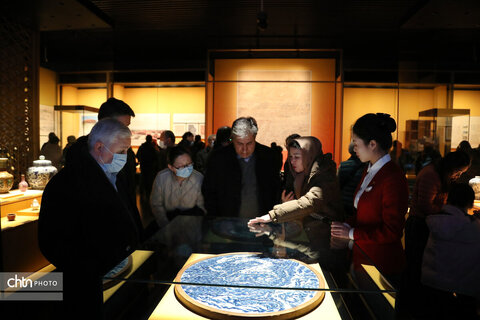 بازدید دکتر دارابی از موزه کانال بزرگ پکن
