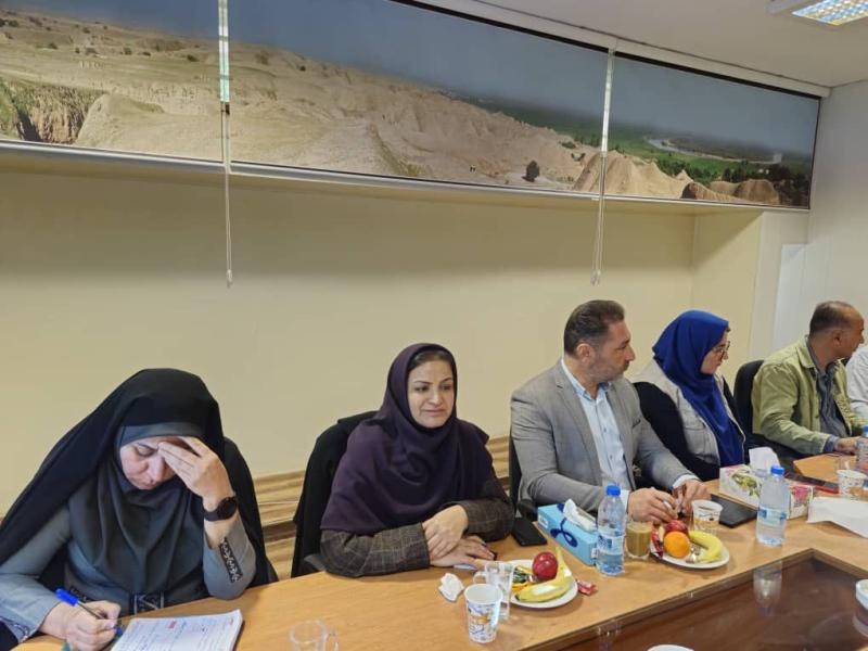 هماندیشی مدیران میراثفرهنگی خوزستان و رئیس پژوهشگاه میراثفرهنگی در موزه هفتتپه