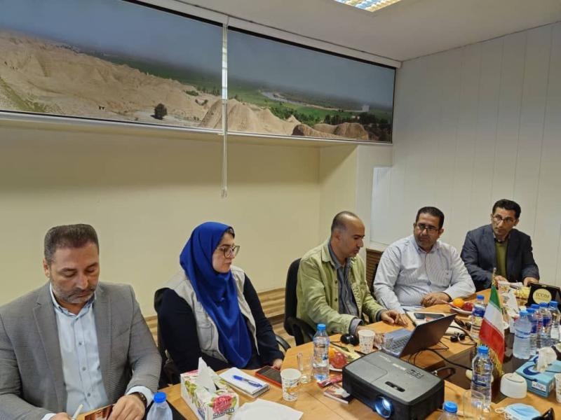 هماندیشی مدیران میراثفرهنگی خوزستان و رئیس پژوهشگاه میراثفرهنگی در موزه هفتتپه