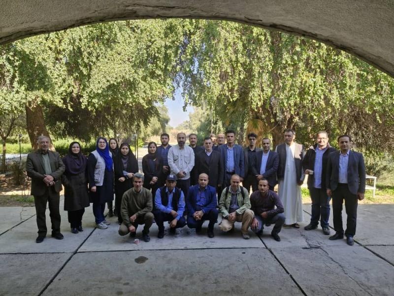 هم‌اندیشی مدیران میراث‌فرهنگی خوزستان و رئیس پژوهشگاه میراث‌فرهنگی در موزه هفت‌تپه