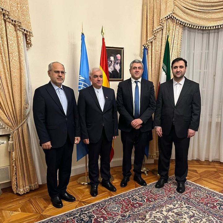 دیدار دبیرکل گردشگری سازمان ملل با معاون گردشگری ایران/ زوراب پولولیکاشویلی: تعهد ایران به تداوم همکاریها در حوزه گردشگری روستایی، شهری و فرهنگی شایسته قدردانی است دیدار دبیرکل گردشگری سازمان ملل با معاون گردشگری ایران/ زوراب پولولیکاشویلی: تعهد ایران به تداوم همکاریها در حوزه گردشگری روستایی، شهری و فرهنگی شایسته قدردانی است