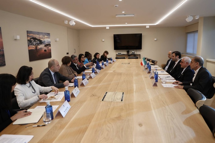 دیدار معاون گردشگری ایران با دبیرکل سازمان گردشگری ملل متحد در حاشیه فیتور ۲۰۲۴/ استقبال زوراب پولولیکاشویلی از لغو روادید ایران با ۳۳ کشور دیدار معاون گردشگری ایران با دبیرکل سازمان گردشگری ملل متحد در حاشیه فیتور ۲۰۲۴/ استقبال زوراب پولولیکاشویلی از لغو روادید ایران با ۳۳ کشور