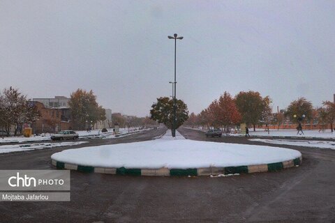 زیبایی های برف در زنجان  (عکس از احسان تقی‌بیگلو)