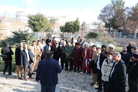 بازدید شرکت کنندگان همایش ملی «نغمه سرایان اهل‌سنت» از مجموعه مفخم