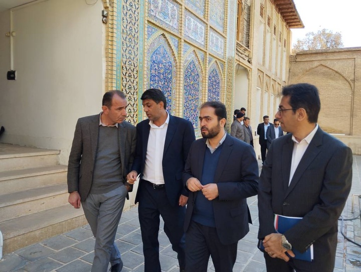 مدیرعامل صندوق توسعه و احیا از بناهای تاریخی شیراز بازدید کرد