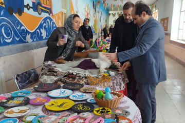 برپایی نمایشگاه‌های صنایع‌دستی و هنری در شهر گرگاب اصفهان