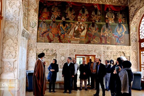 بازدید امام جمعه البرز از اماکن تاریخی