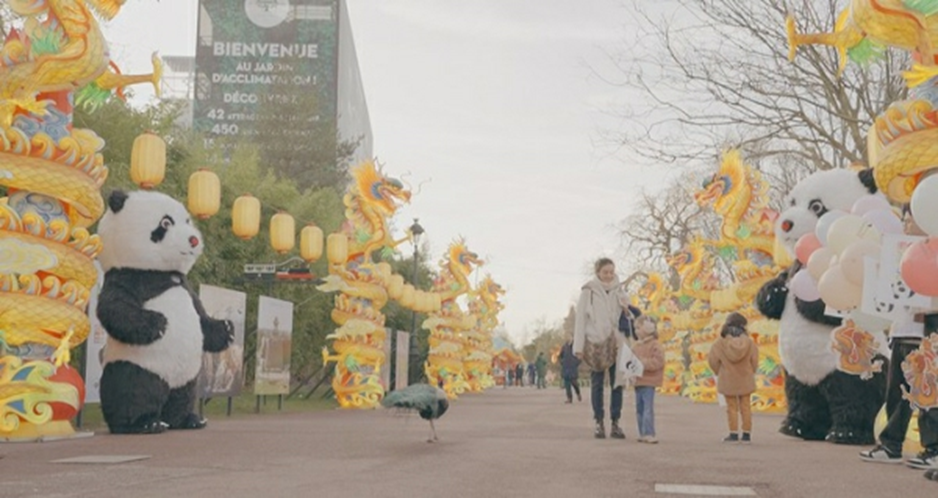 تبلیغ گردشگری چین در قلب پاریس