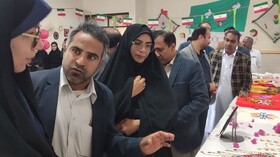نمایشگاه سکه‌دوزی و صنایع دستی در شهرستان لاشار سیستان و بلوچستان افتتاح شد  
