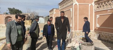 بازدید مدیرکل میراث‌فرهنگی خراسان جنوبی از طرح‌های گردشگری در حال ساخت شهرستان فردوس
