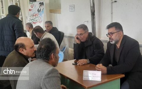 پاسخ‌گویی مطالبات مردم شهرستان سامان در میز خدمت دهه فجر