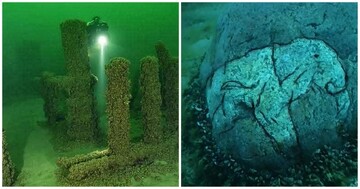 راز سنگ‌های مرموزی که در اعماق یک دریاچه کشف شدند