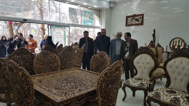 افتتاح فروشگاه صنایع‌دستی در تویسرکان همدان
