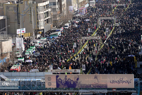 راهپیمایی ۲۲ بهمن در تهران