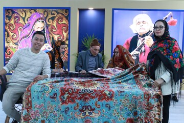 تجلی چیره‌دستی ترکمن‌های خراسان شمالی در نمایشگاه بین‌المللی گردشگری تهران