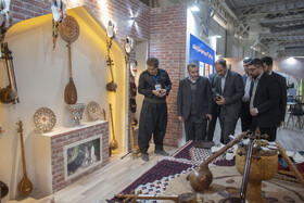 بازدید استاندار کرمانشاه از نمایشگاه بین‌المللی گردشگری تهران