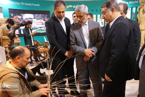 بازدید استاندار همدان از هفدهمین نمایشگاه بین‌المللی گردشگری تهران