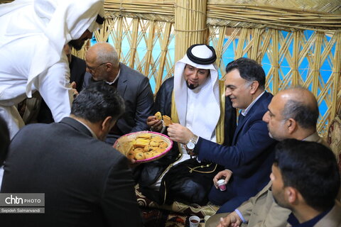 بازدید استاندار خوزستان از غرفه خوزستان