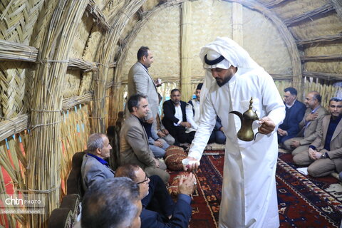 بازدید استاندار خوزستان از غرفه خوزستان