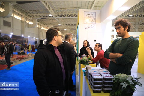غرفه خوزستان در نخستین روز از هفدهمین نمایشگاه بین‌المللی گردشگری تهران