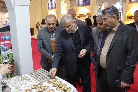 غرفه استان البرز در اولین روز از نمایشگاه بین المللی گردشگری