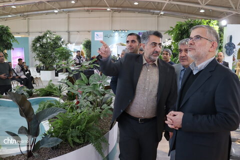 غرفه استان البرز در اولین روز از نمایشگاه بین المللی گردشگری