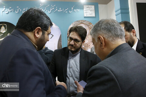 گزارش تصویری از غرفه قم در نخستین روز نمایشگاه بین‌المللی گردشگری تهران