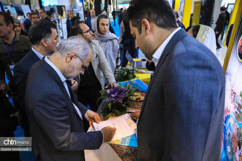 غرفه خوزستان در دومین روز از هفدهمین نمایشگاه بین‌المللی گردشگری تهران