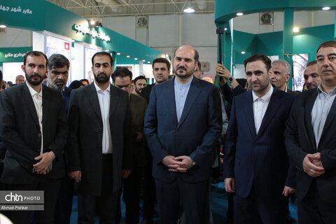 بازدید معاون اجرایی رییس جمهور از هفدهمین نمایشگاه بین‌المللی گردشگری تهران