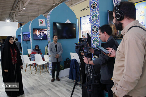 غرفه قم در آخرین روز نمایشگاه بین‌المللی گردشگری تهران