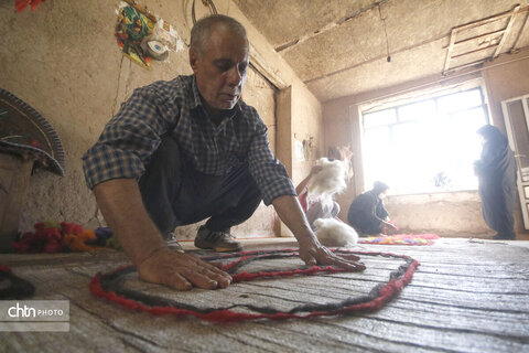 نمدمالی، کهن‌ترین میراث صنایع دستی سمنان