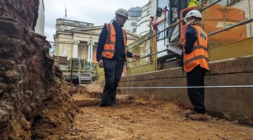 کشف سکونتگاه باستانی ساکسون‌ها در زیر نگارخانه ملی لندن