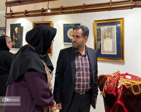 بازدید مدیرکل روابط عمومی وزارت میراث فرهنگی از جشنواره سرو سیمین