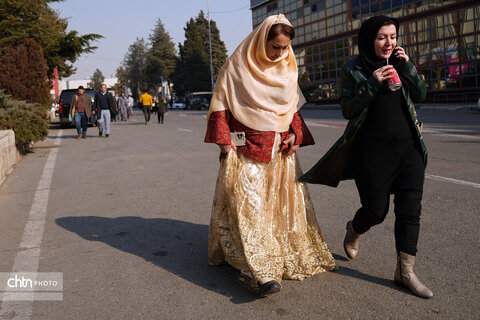 رنگین کمانی از اقوام ایرانی در دومین روز نمایشگاه