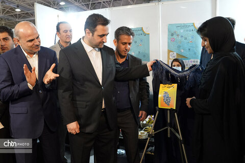 حضور علی اصغر شالبافیان در نمایشگاه گردشگری