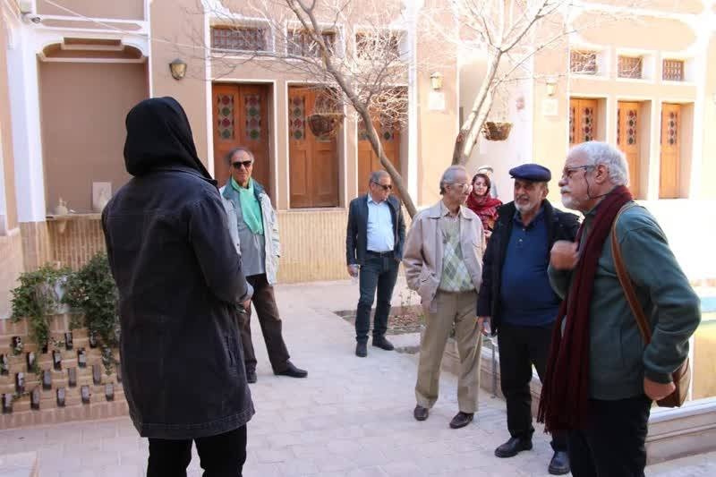 بازدید هنرمندان مطرح کشوری از جاذبههای گردشگری اردکان